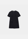 Renata dress black double canvas Black TARA JARMON CH