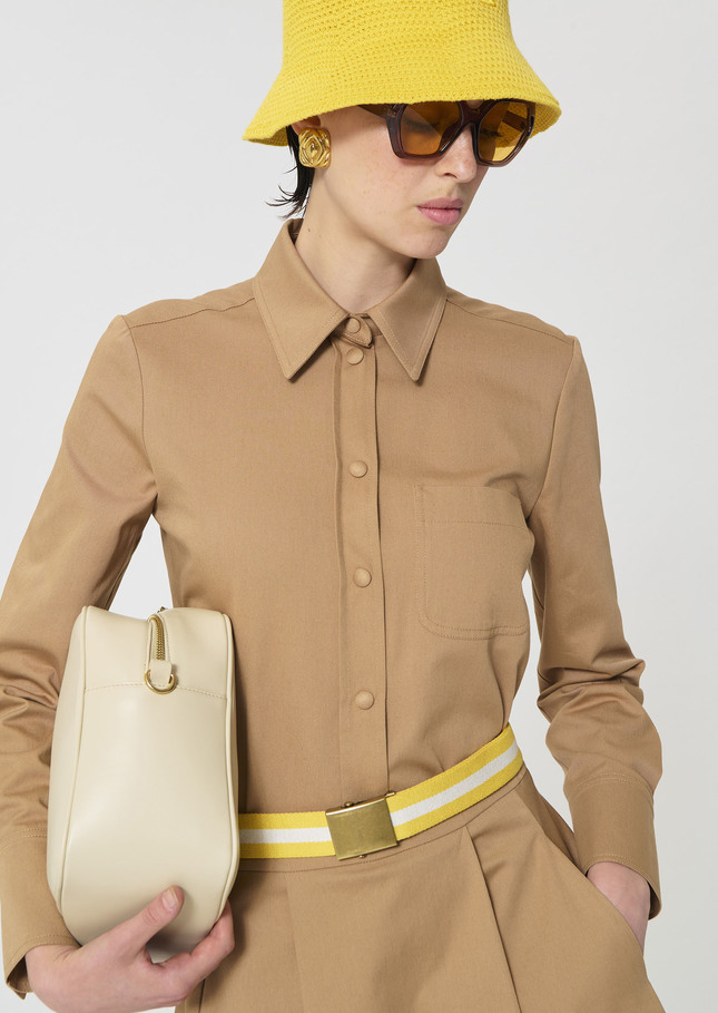 Lucas Belt yellow with stripes Mimosa TARA JARMON CH