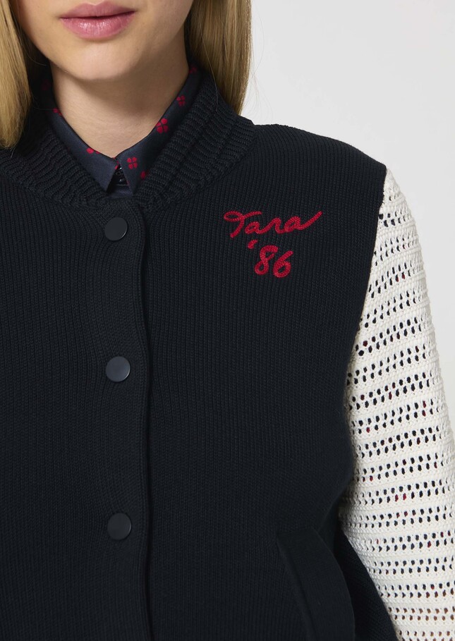 Gabb Vest midnight blue cotton Night TARA JARMON CH