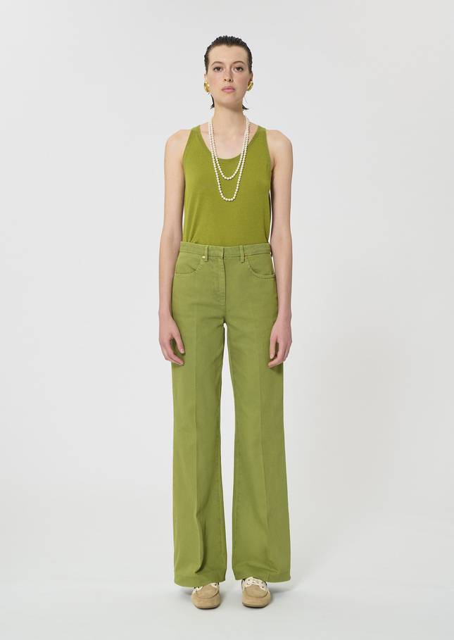Jerome Jeans light denim green Pomme TARA JARMON CH