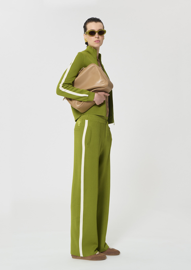 Parker Pants green technical mesh Pomme TARA JARMON CH