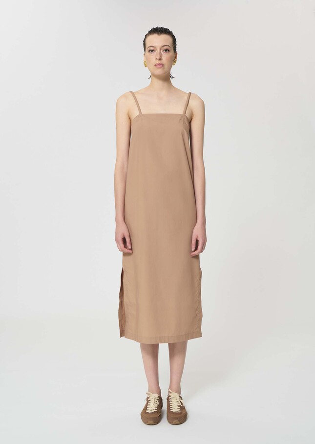 Rosabella dress beige poplin Miel TARA JARMON CH