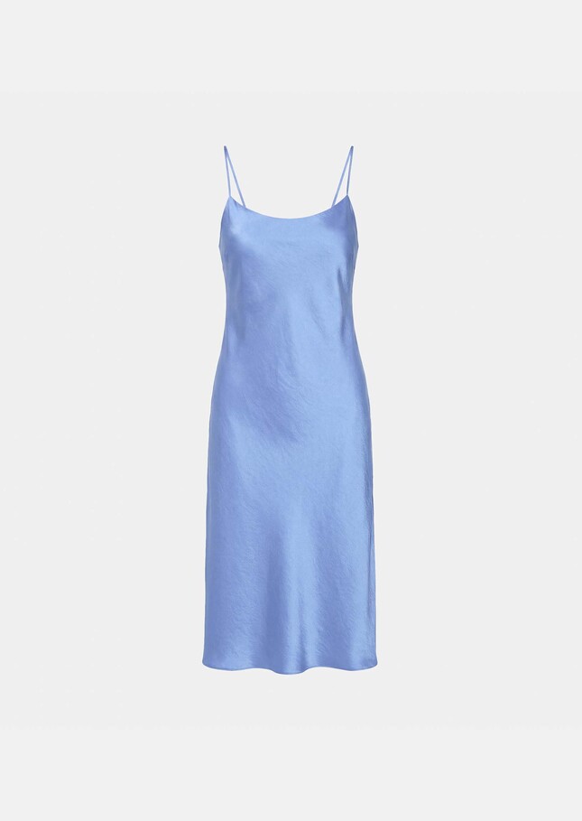 Reane dress sky blue satin Horizon TARA JARMON CH