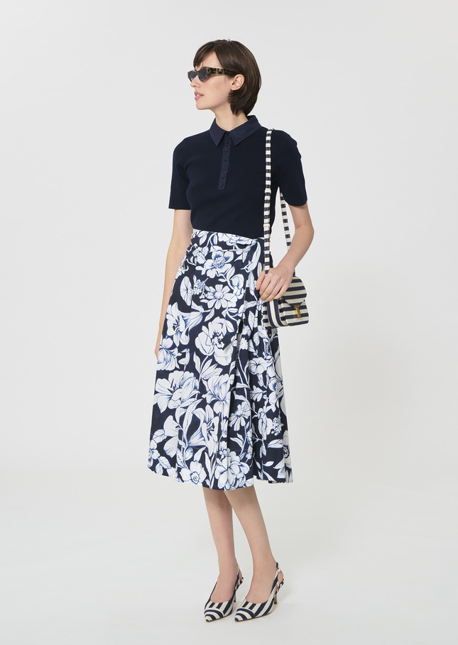 Polo Tim midnight blue cotton Night TARA JARMON CH