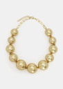 Belladonna Necklace golden with large pearls Gold TARA JARMON CH