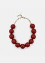Bellissima Necklace red with large pearls Cerise TARA JARMON CH