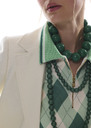 Bellissima Necklace green with large pearls Green TARA JARMON CH