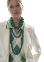 Betty Necklace green with large pearls Green TARA JARMON CH