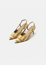 Ketty pumps yellow with stripes Mimosa TARA JARMON CH