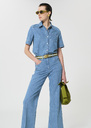 Cruz Shirt blue denim Denim TARA JARMON CH