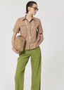 Charly Shirt beige poplin Miel TARA JARMON CH