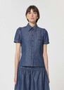 Coly Shirt light blue denim Denim TARA JARMON CH