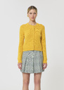 Gaia Vest yellow cotton Blush, Mimosa TARA JARMON CH