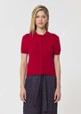 Giacomo vest red cotton Cerise TARA JARMON CH