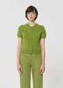 Giacomo vest green cotton Pomme TARA JARMON CH