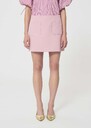 Jadis Skirt pale pink double canvas Blush TARA JARMON CH