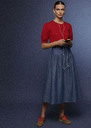 Jude Skirt light blue denim Denim TARA JARMON CH