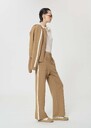 Parker Pants beige technical mesh Miel TARA JARMON CH