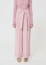 Pia Pants pale pink in fluid crepe Blush TARA JARMON CH