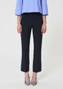 Paulin Trousers midnight blue double canvas Night TARA JARMON CH