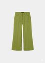 Pierrick trousers green cotton gabardine Pomme TARA JARMON CH