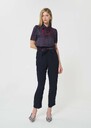 Paga Pants midnight blue in fluid crepe Night TARA JARMON CH