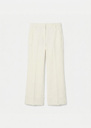 Pierre Pants ecru in powder grain canvas Off-white TARA JARMON CH