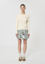 Paulie sweater ecru ribbed knit Off-white TARA JARMON CH