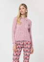 Paco sweater pale pink silky cotton Blush TARA JARMON CH