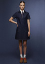 Rubina Dress raw denim Brut TARA JARMON CH