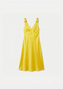 Romance Dress yellow satin Mimosa TARA JARMON CH