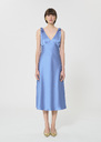 Romance Dress sky blue satin Horizon TARA JARMON CH