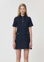 Roanne dress raw denim Brut TARA JARMON CH