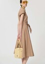 Rosia dress beige poplin Miel TARA JARMON CH