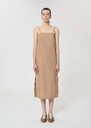 Rosabella dress beige poplin Miel TARA JARMON CH