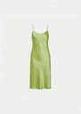 Reane dress green satin Anis TARA JARMON CH