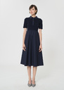 Rio Dress midnight blue cotton Night TARA JARMON CH