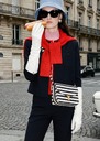 Bag 8 bis navy blue stripes Night TARA JARMON CH