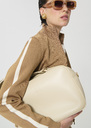 Solal bag ecru smooth leather Craie TARA JARMON CH