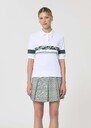 Taradaisy Polo white printed cotton White TARA JARMON CH