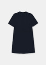 Blue double canvas dress Royce Night TARA JARMON CH