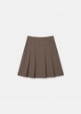 Jeanne skirt taupe-beige Taupe color TARA JARMON CH