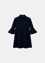 Roselia dress midnight blue poplin Night TARA JARMON CH