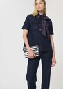 Top Taormine raw denim Brut TARA JARMON CH