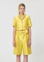 Violette Jacket yellow duchess satin Mimosa TARA JARMON CH