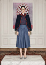 Voeux Jacket midnight blue tweed Night TARA JARMON CH