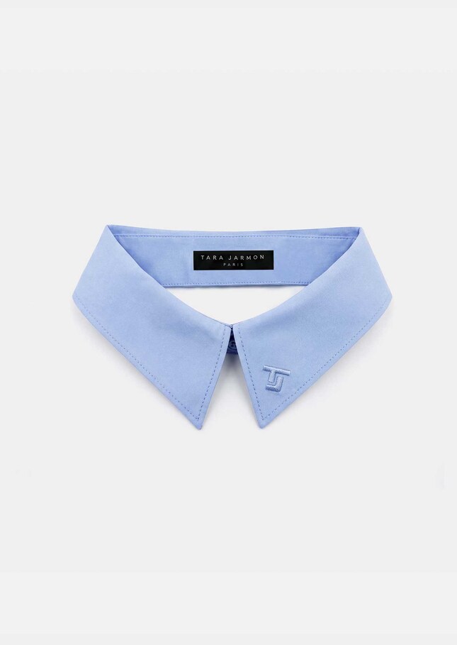Antoine detachable collar sky blue Blue TARA JARMON CH