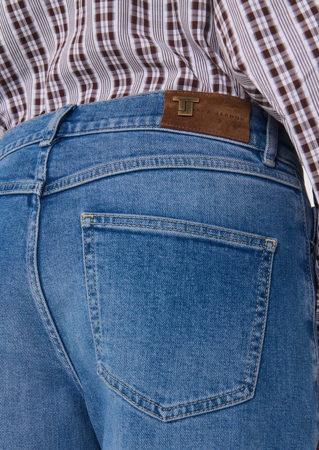 Joseph Jeans straight blue faded denim Denim TARA JARMON CH