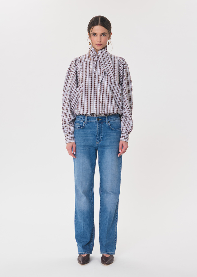 Joseph Jeans straight blue faded denim Denim TARA JARMON CH