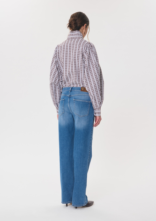Joseph Jeans straight blue faded denim Denim TARA JARMON CH